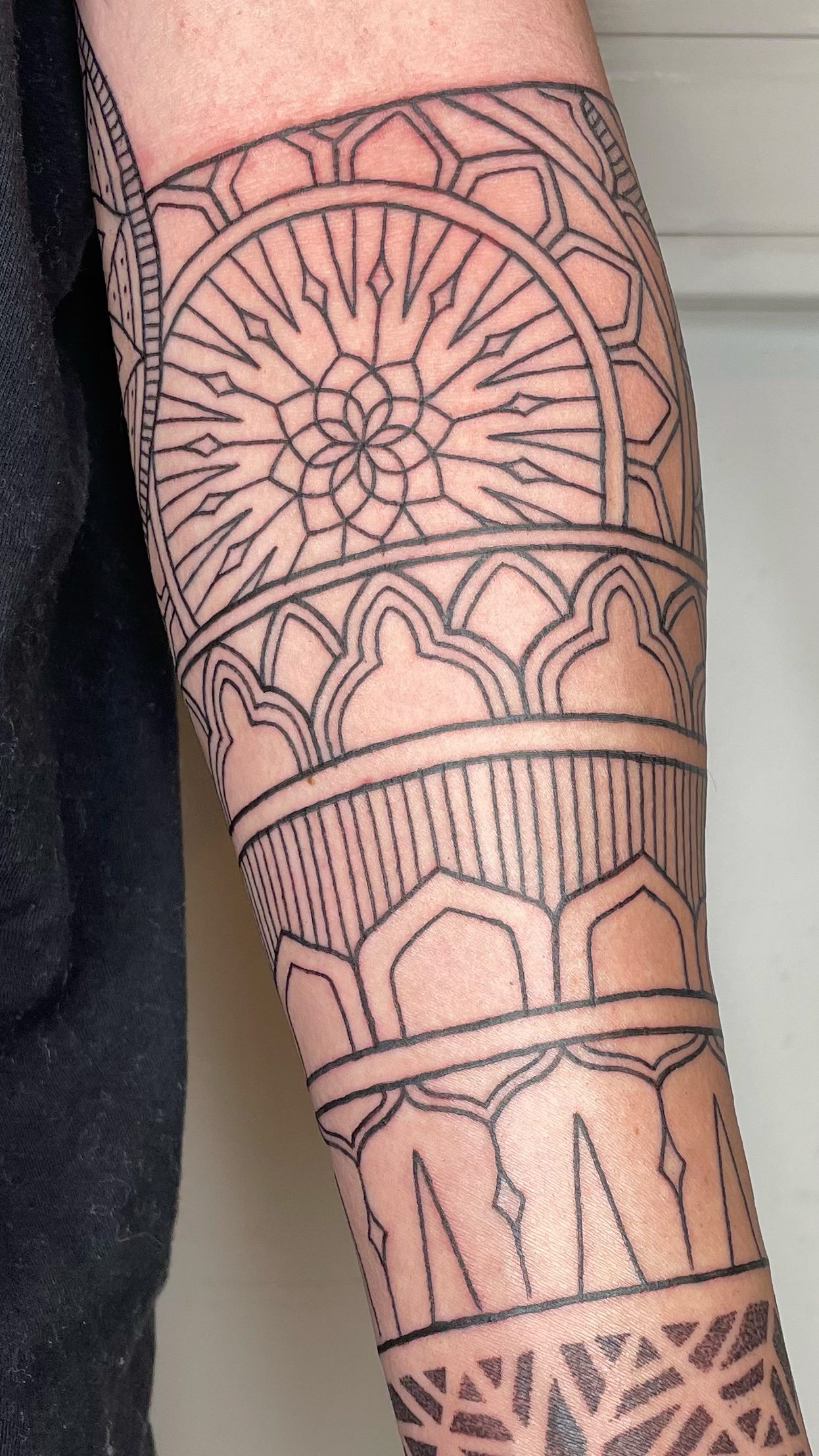 Geometric Mandala Tattoo Design